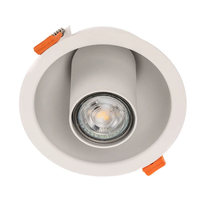 B-Ware Nowodvorski Lighting Einbaustrahler Spot Dot Weiß Verstellbar Dimmbar Stahl