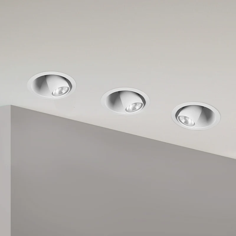 B-Ware Nowodvorski Lighting Einbaustrahler Spot Dot Weiß Verstellbar Dimmbar Stahl