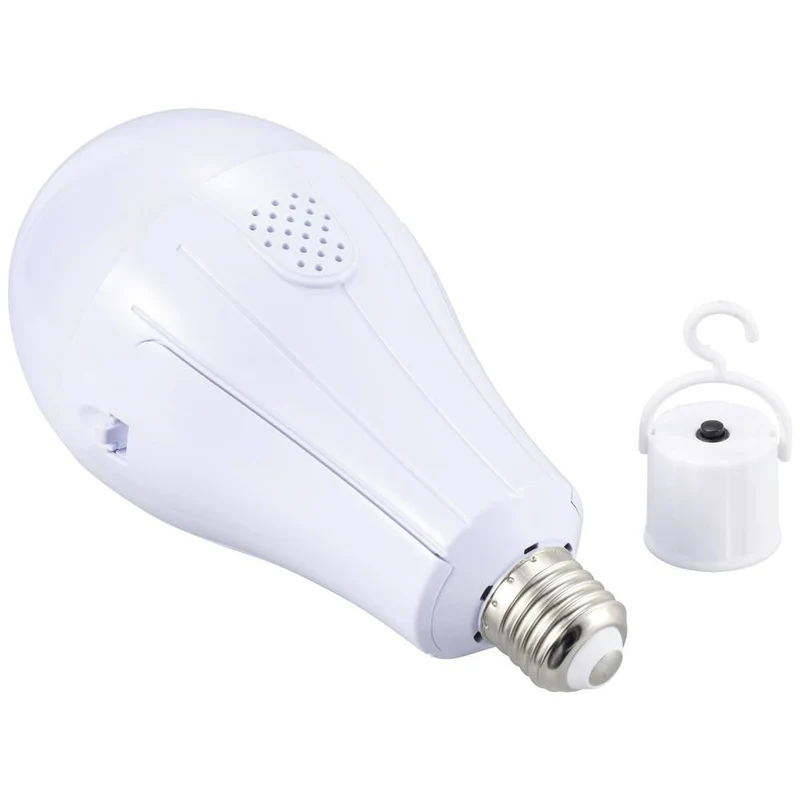 8x B-Ware Akku LED-Leuchtmittel Glühlampe E27 Warmweiß nicht dimmbar 20 W Haken 8 STÜCK