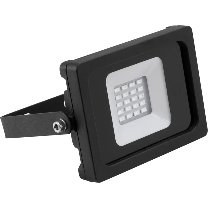 B-Ware Eurolite LED Außenstrahler Flutlicht UV Strahler rot Aluminium Außenbereich 10 W