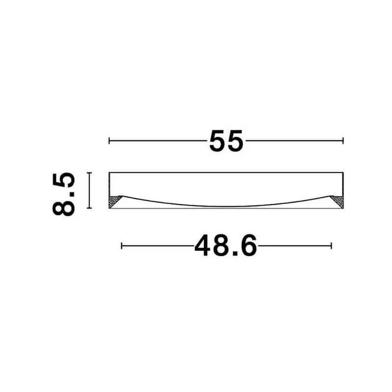 Luton LED Deckenleuchte Ø 55cm