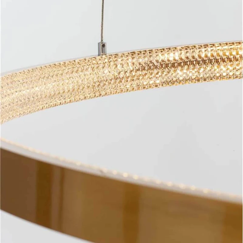 Hängelampe Preston Ø 110cm Gold