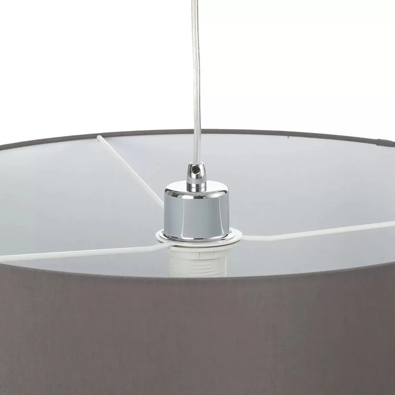 B-Ware Helestra Certo Hängelampe Hängeleuchte Deckenlampe Lampe Zylinder 2fl. anthrazit