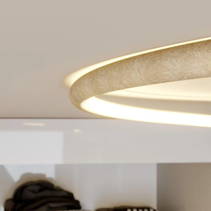B-Ware Lindby Joline LED-Deckenlampe Deckenlampe Lampe Leuchte gold 16W SIEHE TEXT/FOTO