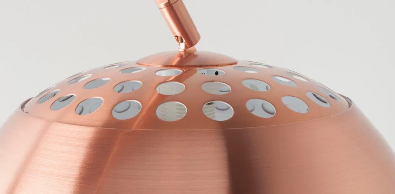 Stehlampe Bogenlampe Kupfer METAL BOW COPPER von Zuiver