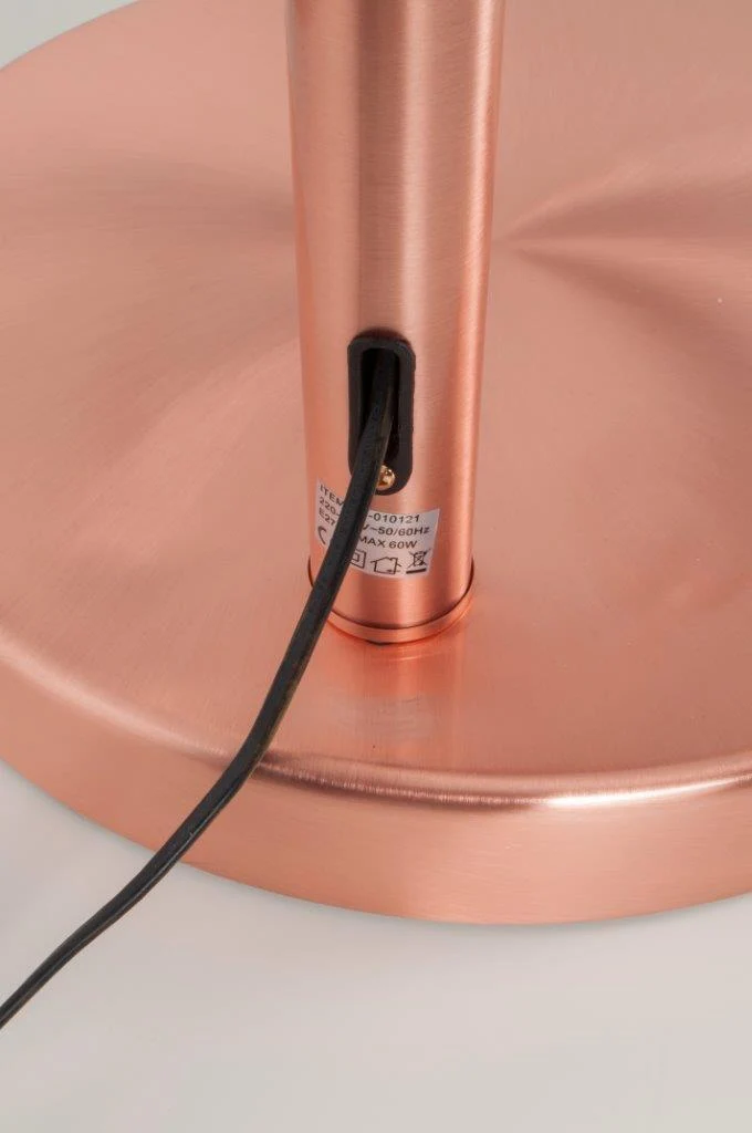 Stehlampe Bogenlampe Kupfer METAL BOW COPPER von Zuiver
