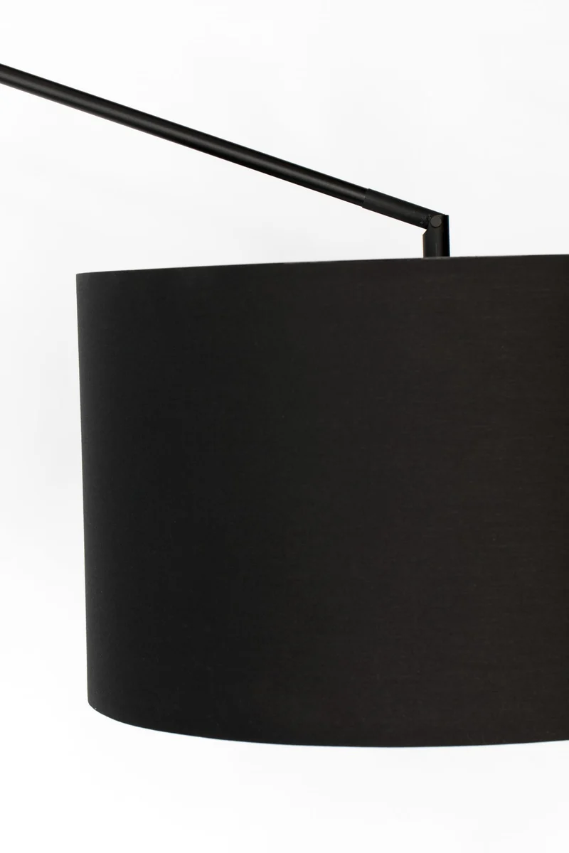 Bogenlampe Tokio Black | Minimalistisches Design in Schwarz