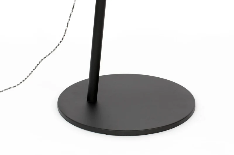 Bogenlampe Tokio Black | Minimalistisches Design in Schwarz