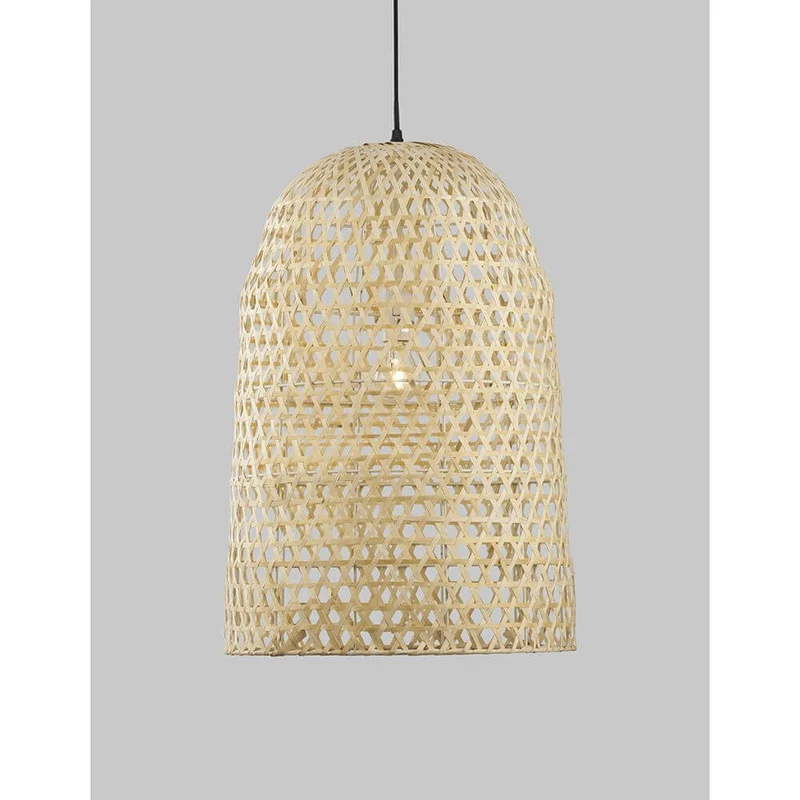 Aurora Pendellampe 58,5cm Naturbambus