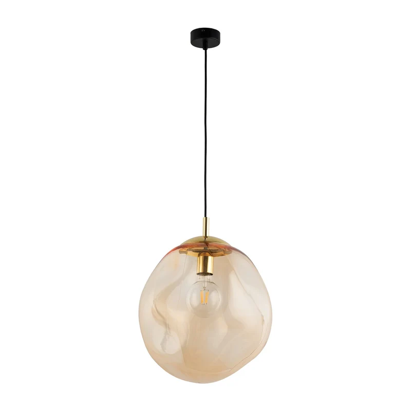 B-Ware Euluna Glas-Hängeleuchte Sol Deckenlampe Lampe Leuchte E27 Glas SIEHE TEXT/FOTO