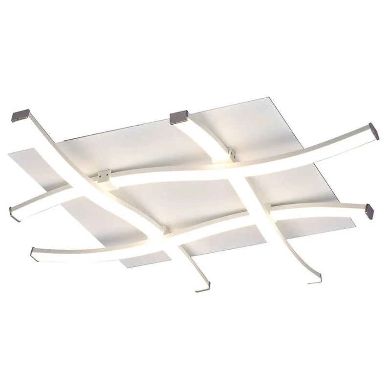 Nur quadratische LED-Deckenleuchte