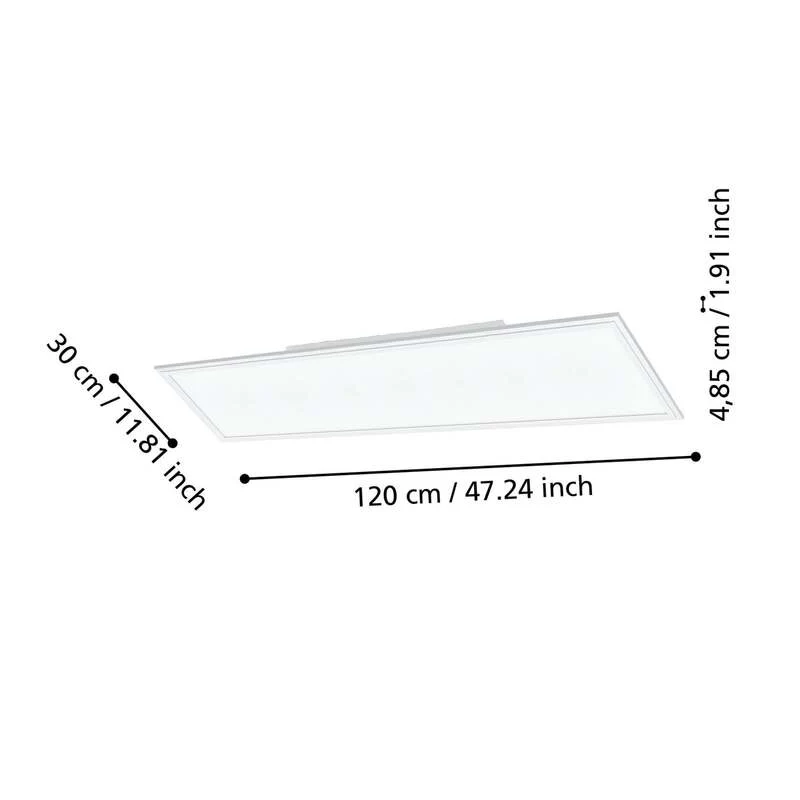 B-Ware EGLO connect Deckenlampe Deckenleuchte LED Lampe weiß Aluminium Kunststoff