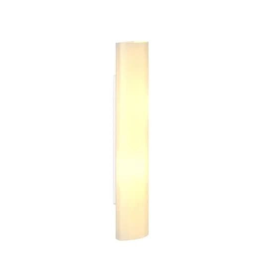 B-Ware Lindby Weiße GlasWandleuchte Ophelia Wandleuchte Wandlicht Deko-Flurleuchte E14