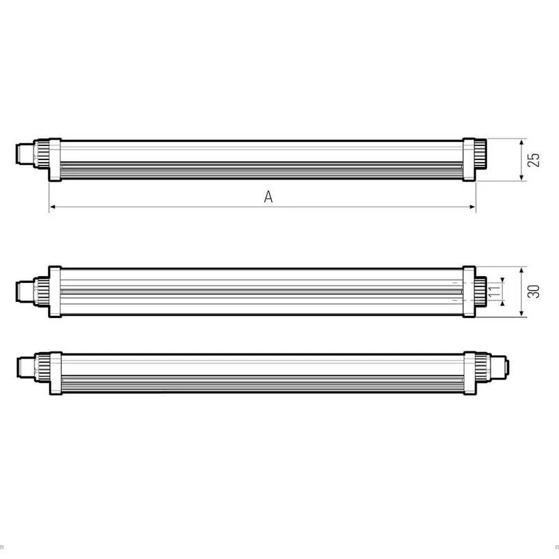 B-Ware LED2WORK Maschinen-LED-Leuchte LEANLED II Lampe Aufbauleuchte