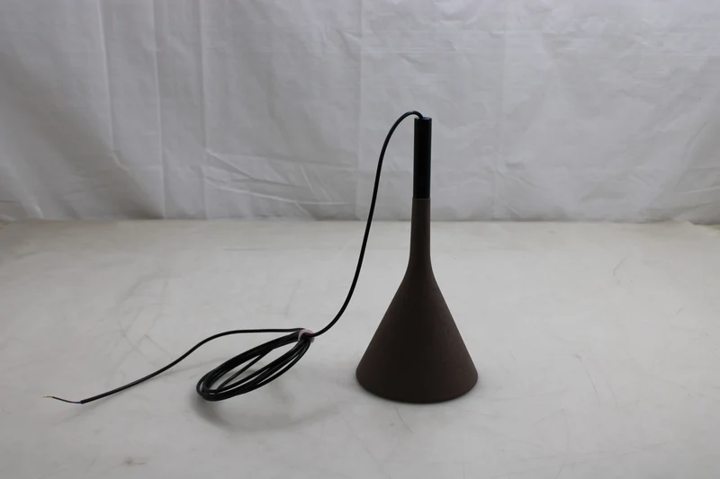B-Ware Foscarini Pendelleuchte Hängeleuchte Aplomb Beton braun Lampe GU10 LED Leuchte