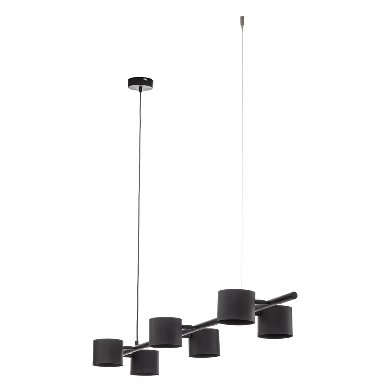 B-Ware Euluna Hängeleuchte Bot Deckenlampe Pendelleuchte Lampe 6-flammig GU10 schw738