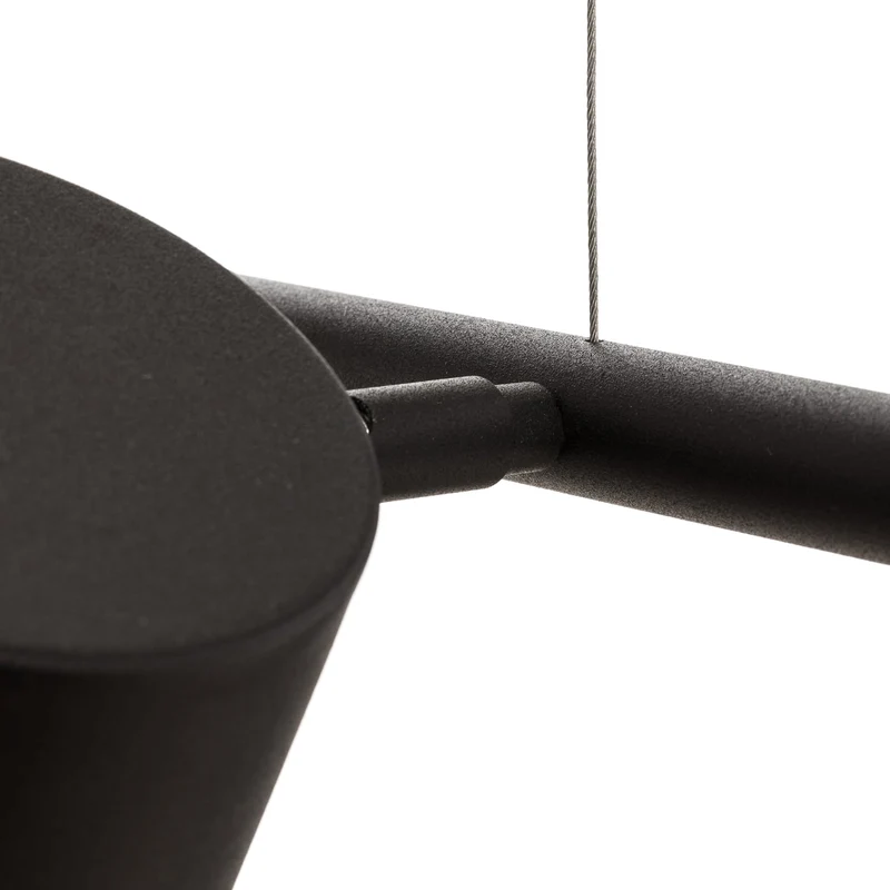 B-Ware Euluna Hängeleuchte Bot Deckenlampe Pendelleuchte Lampe 6-flammig GU10 schw738