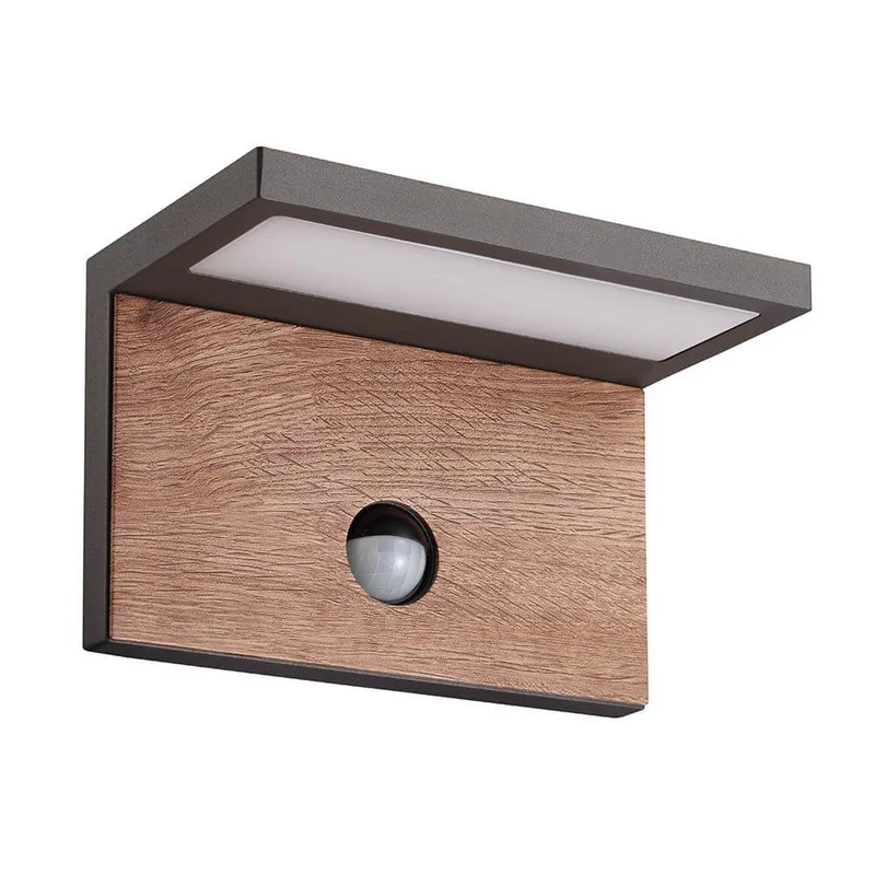 Ruka Sensor Außen-LED-Wandlampe Dunkelgrau