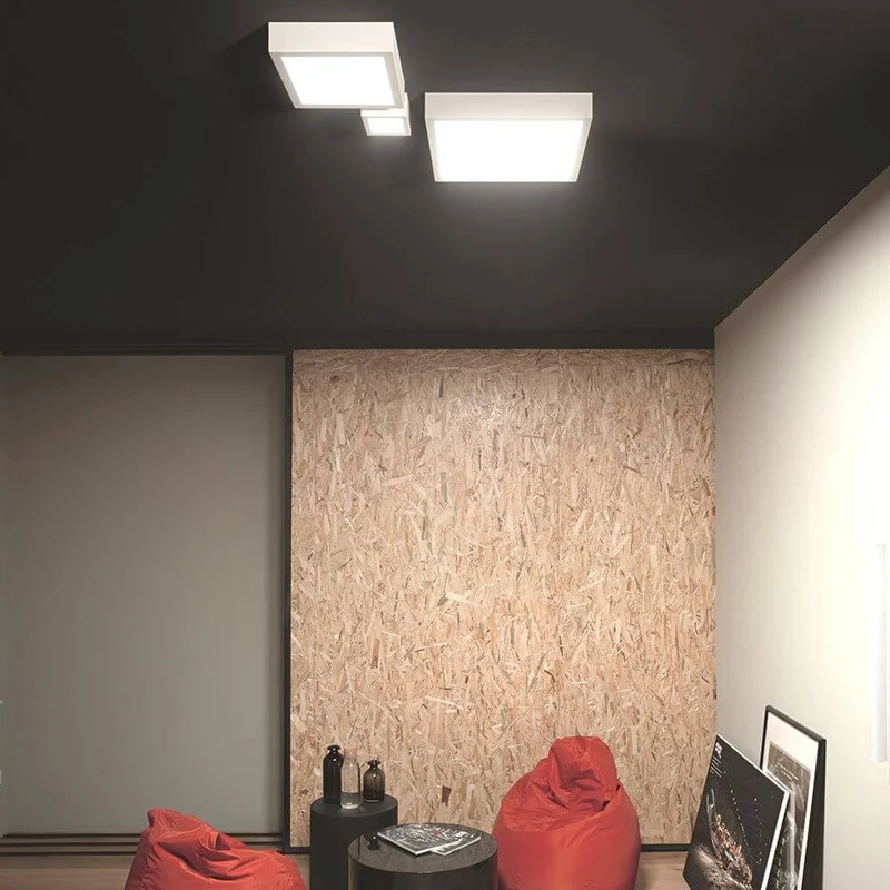 Box SQ LED-Deckenleuchte Medium