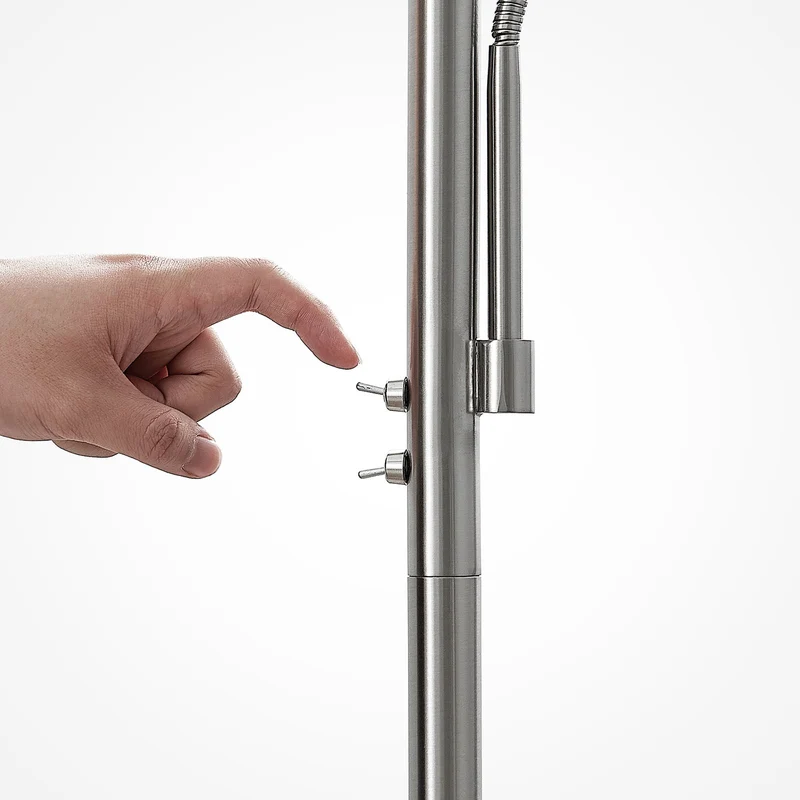 2x B-Ware Lindby Colima Stehleuchte Stehlampe Standleuchte Stoff Leselampe E27 2 STÜCK