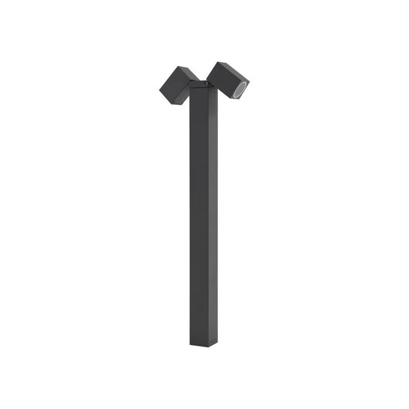 B-Ware Lindby Wegeleuchte Außenlampe Othil anthrazit 2flg 80cm Metall756