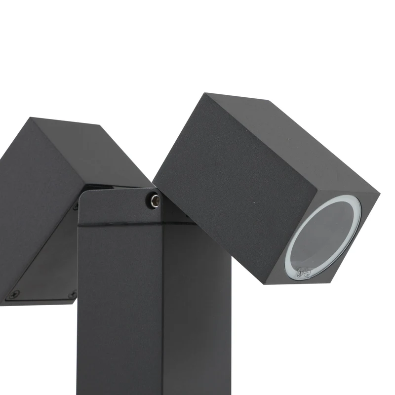 B-Ware Lindby Wegeleuchte Außenlampe Othil anthrazit 2flg 80cm Metall756