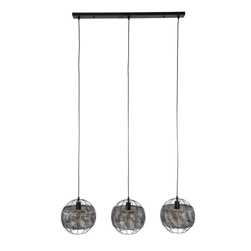 B-Ware Setengah Hängeleuchte Pendelleuchte Metall schwarz braun Leuchte Lampe