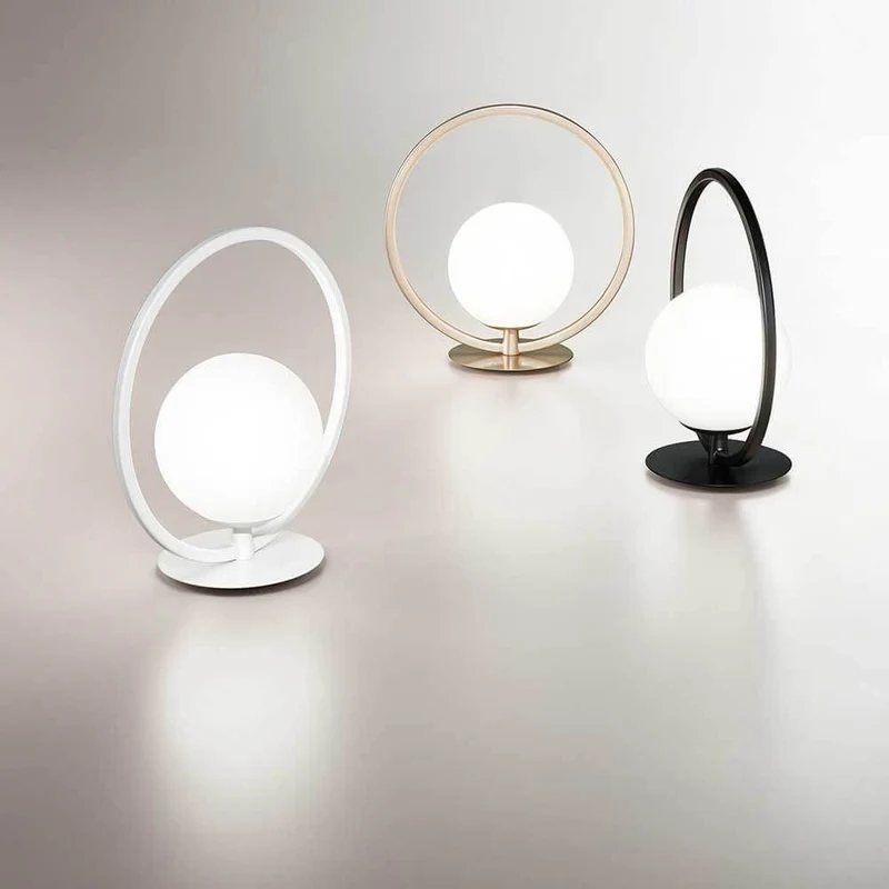 LED Tischlampe Sirio Rund