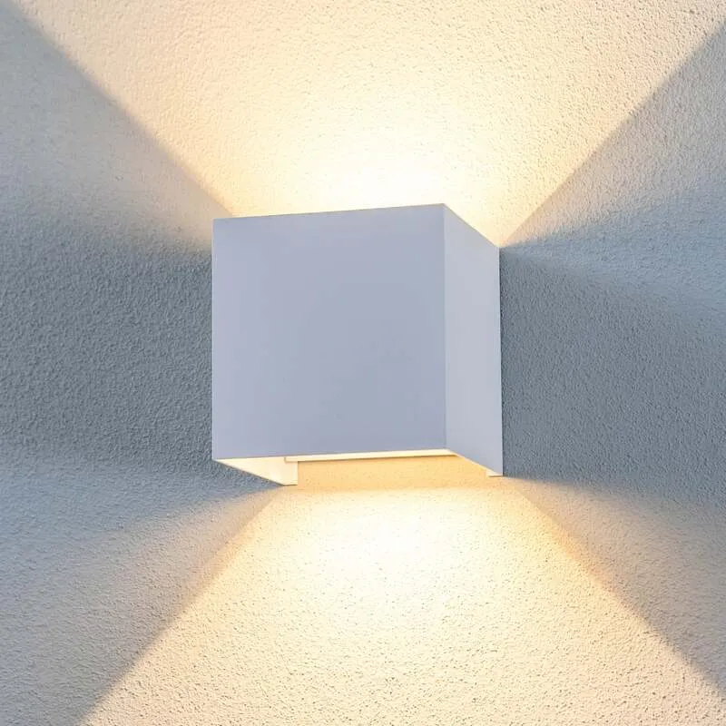4x B-Ware Lindby Nivar LED-Außenwandleuchte Wandlampe Leuchte Lampe Licht Garten 4 STÜCK