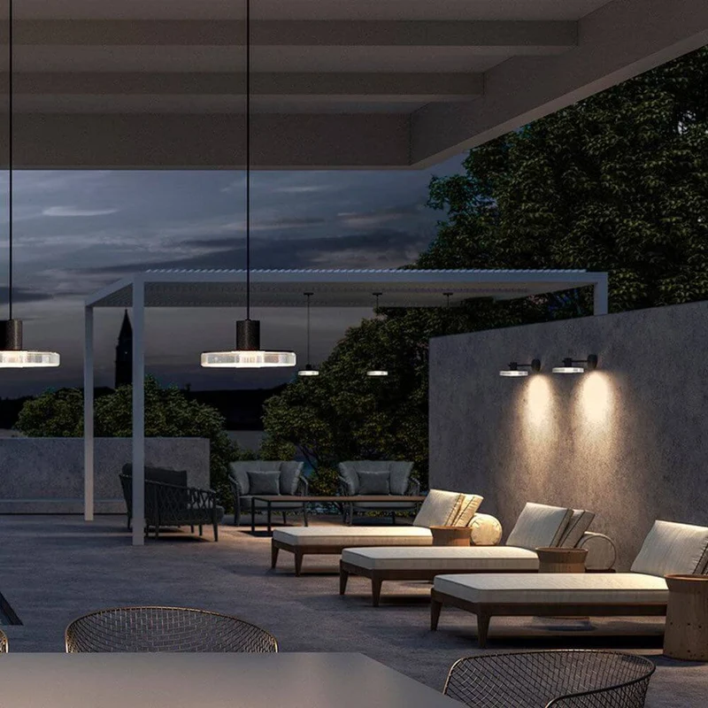 Panzeri Venexia LED-Außenwandleuchte IP65
