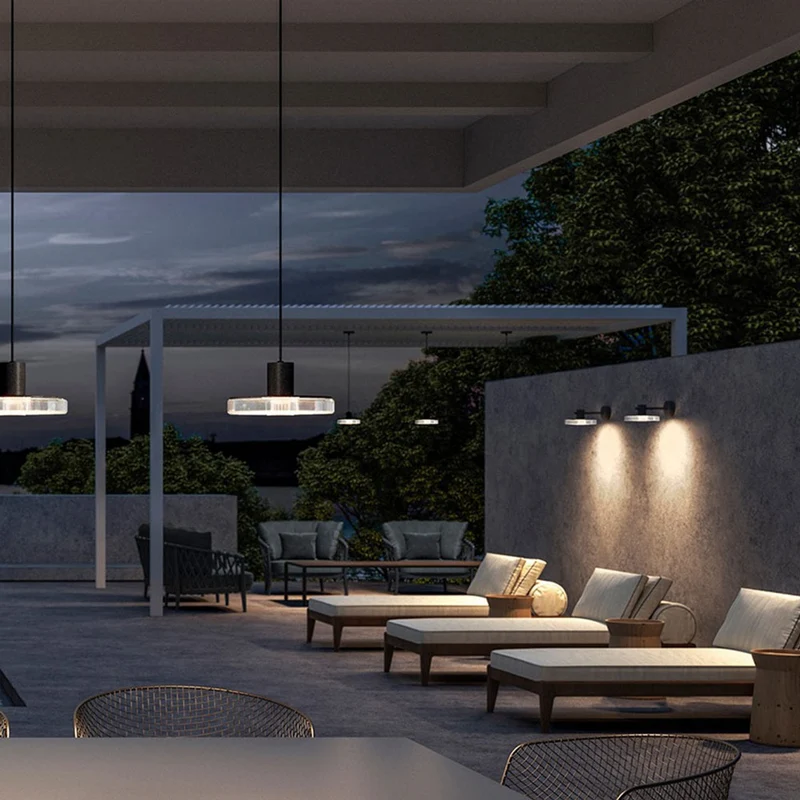 Panzeri Venexia LED-Außenwandleuchte IP65