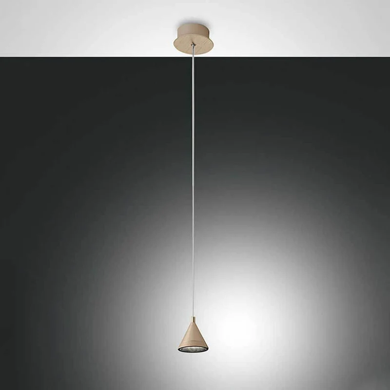 LED Pendelleuchte Delta Metall