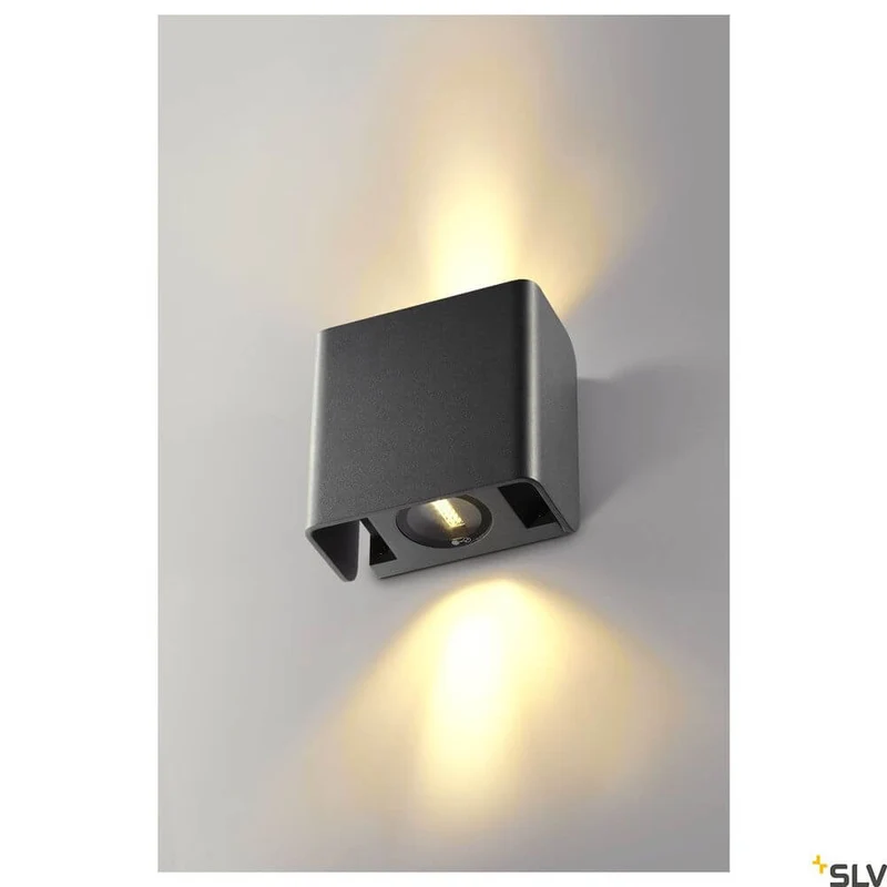 Mana Out LED Wandlampe 3000K IP65 Anthrazit