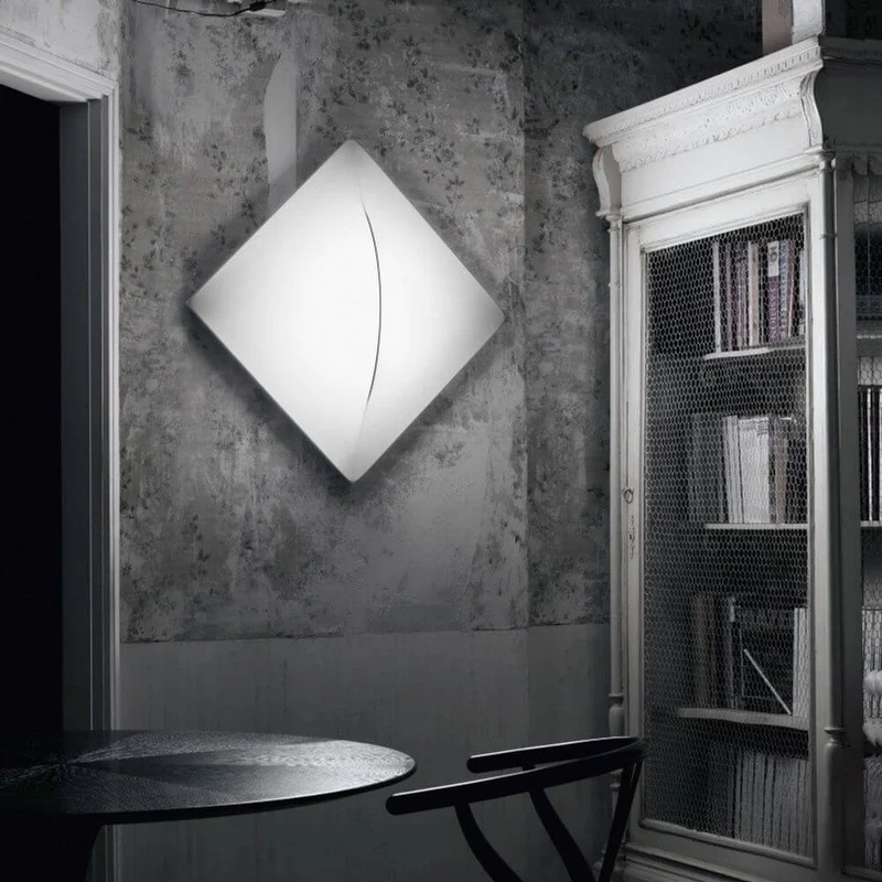 Nemo Saori Q2 Wand- & Deckenleuchte 100x100cm