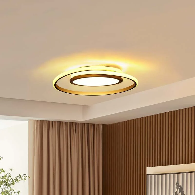 B-Ware Lucande Deckenlampe LED Noud dimmbar silber Leuchte 49cm Aluminium Kunststoff
