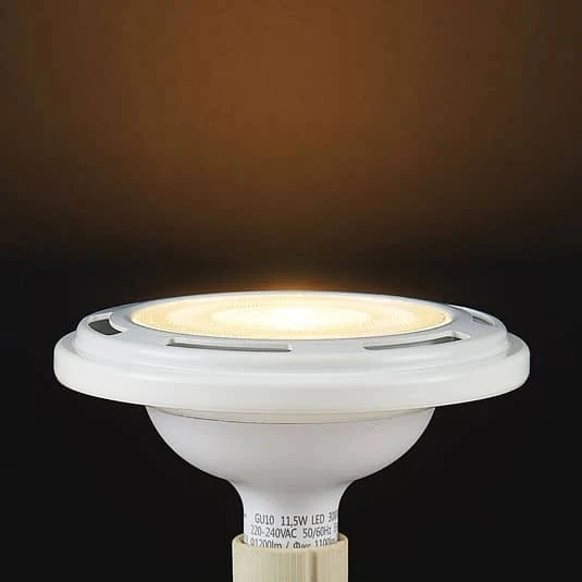 2x B-Ware Arcchio LED Leuchtmittel GU10 ES111 12W dimmbar warmweiß 3000K 1100lm weiß Licht