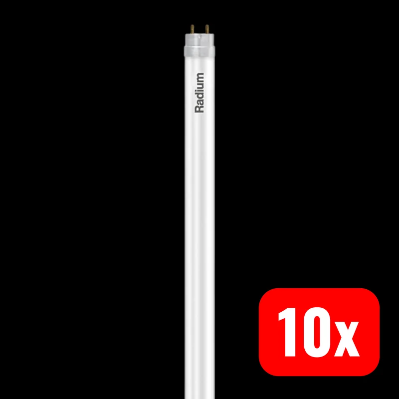 10x B-Ware Radium LED Lampe Röhre Leuchtstofflampe G13 T8 Universalweiß 150 cm 10 STÜCK