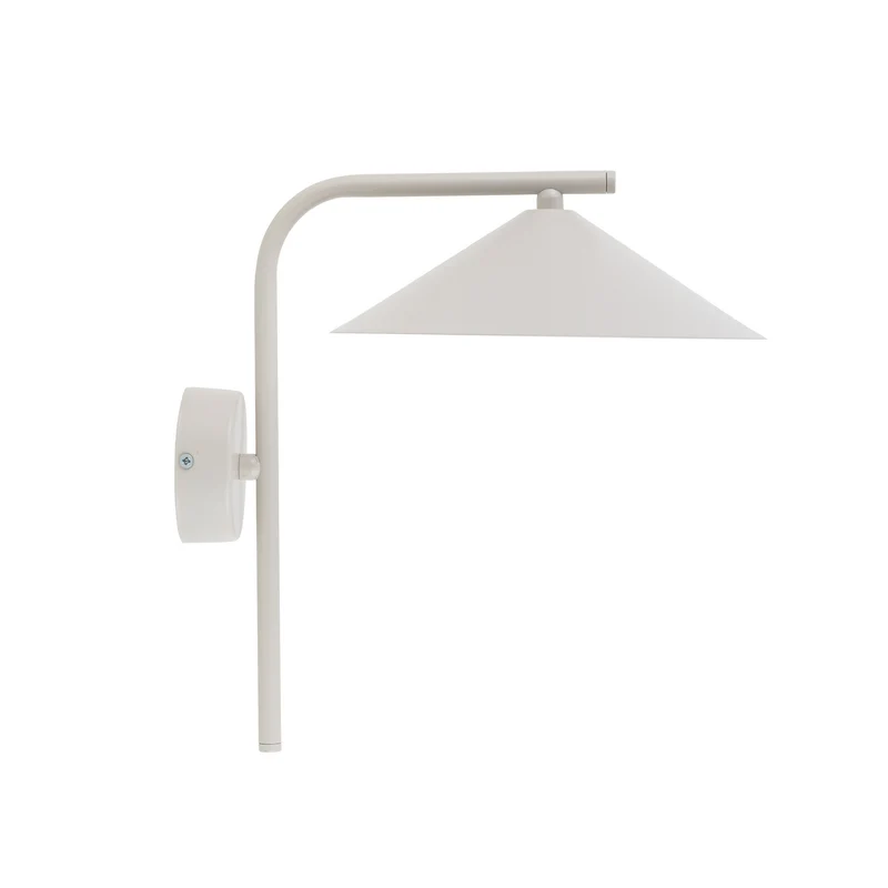 B-Ware Lume Wandleuchte Wandlampe Lume S Metall greige GX53 Wohnzimmer Flur Esszimmer