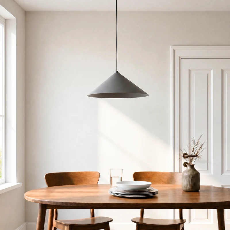 B-Ware Lume Hängeleuchte Pendelleuchte Braun Metall Kunststoff GX53 40 cm