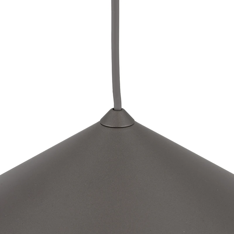 B-Ware Lume Hängeleuchte Pendelleuchte Braun Metall Kunststoff GX53 40 cm