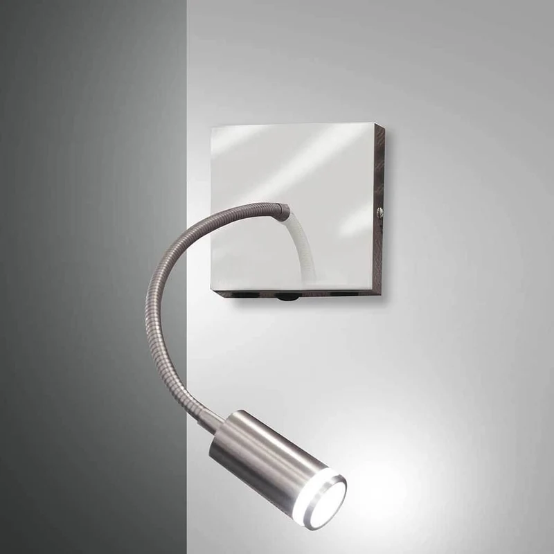 Portici LED Wandleuchte Nickel