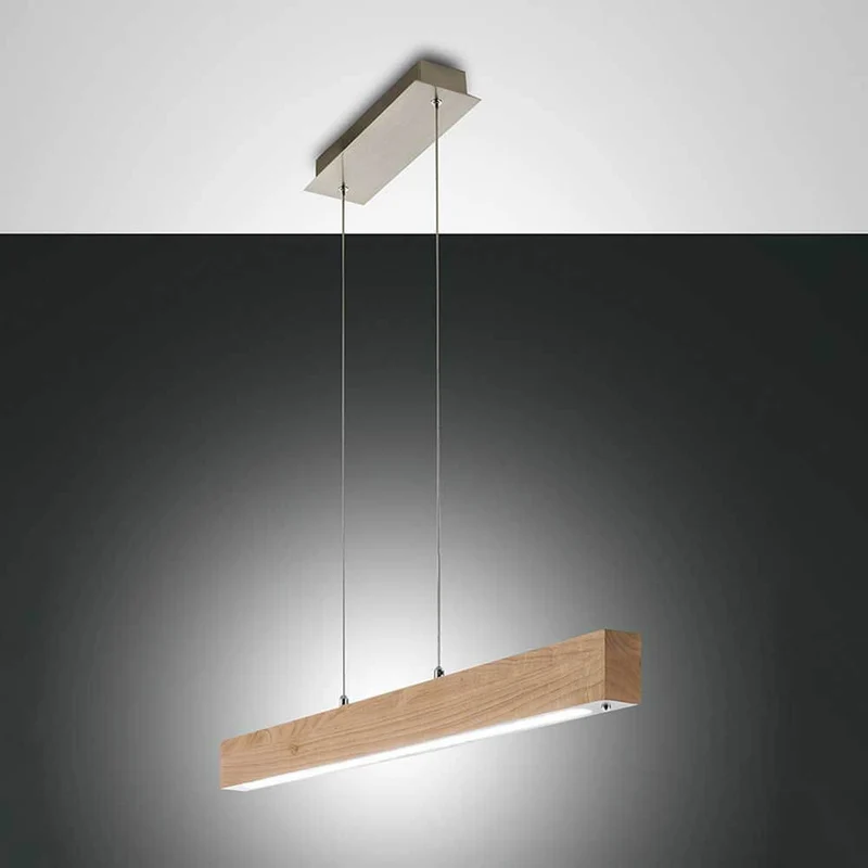 LED Pendellampe Badia aus Holz