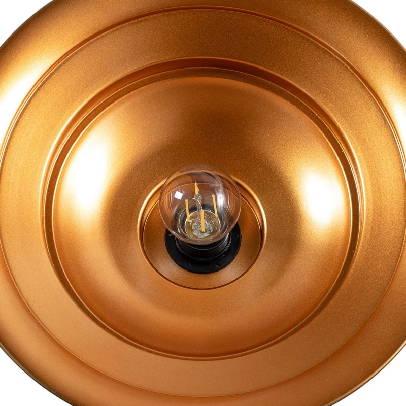B-Ware Hängeleuchte Pendelleuchte Sivani Leuchte gold antik Metall Esszimmer Wohnzimmer