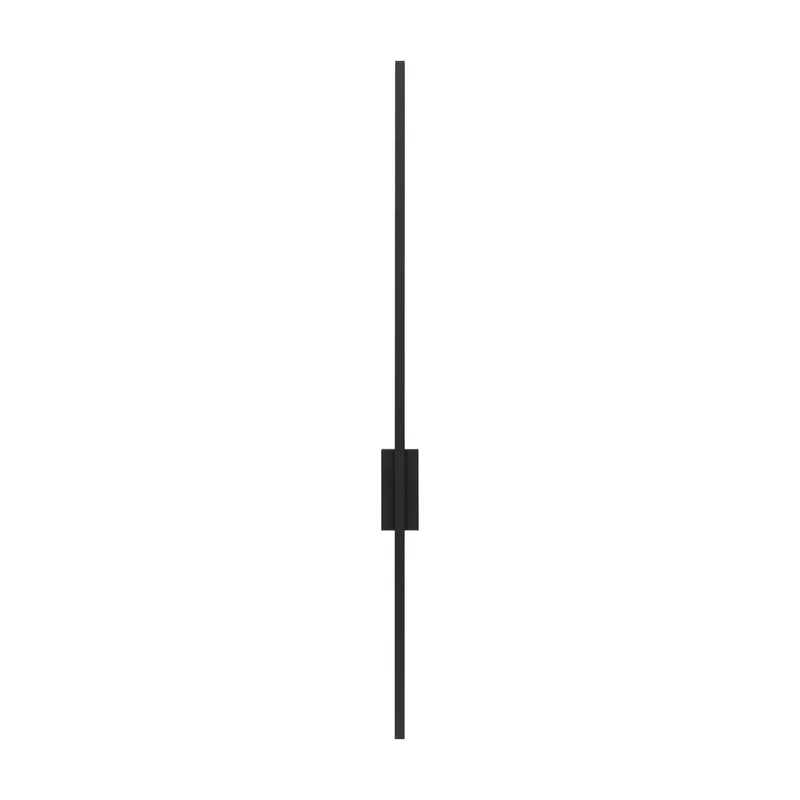 B-Ware Flash Wandleuchte Wandlampe LED Metall schwarz indirekte Beleuchtung rechtec589