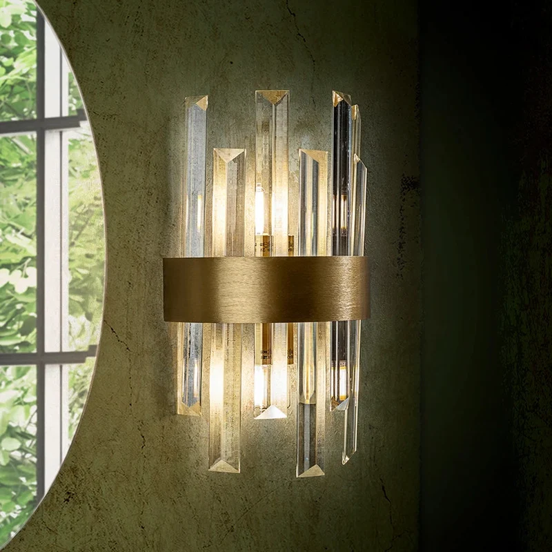 B-Ware Schuller Valencia Wandleuchte LED transparent Glas Metall 2x4W G9 3000K 800lm195
