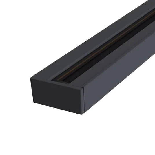 2x B-Ware Maytoni 1-Phasen Schiene Track in Schwarz 100 cm Schienenleuchtsystem 2 STÜCK