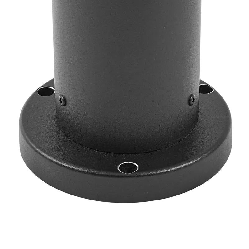 B-Ware Sockelleuchte Außenleuchte Lindby Lampe Dangan Glas Aluminium schwarz Sensor