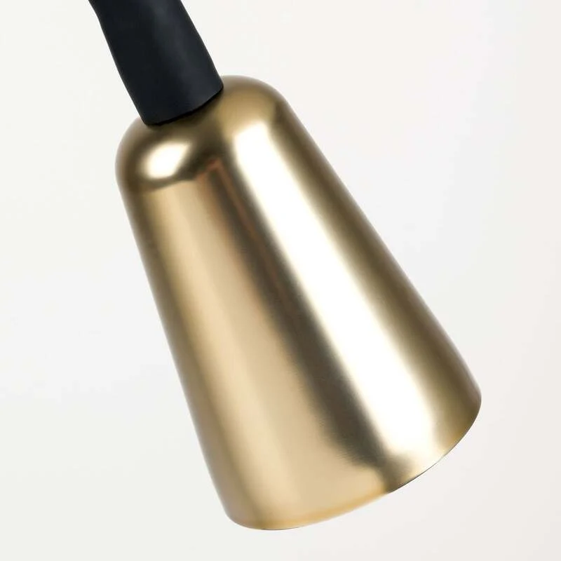 B-Ware Orion Tischleuchte Tischlampe Dotty Schwarz Gold Leuchte Beleuchtung Wohnzimmer