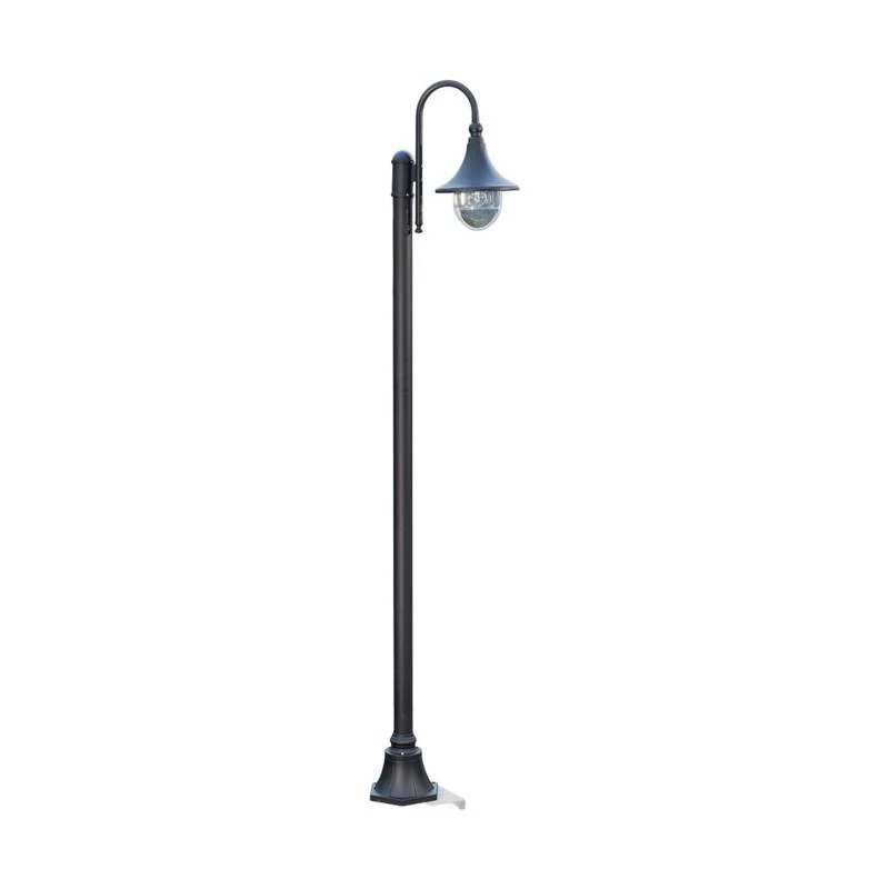 B-Ware Lindby Außenleuchte Gartenleuchte Daphne LED Lampe dimmbar schwarz 220cm IP44