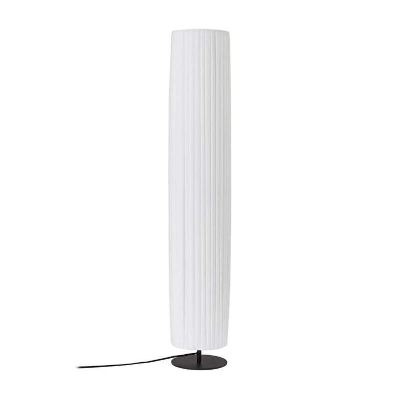 B-Ware Lindby Stehleuchte Virelle LED Lampe Leuchte Textil weiß 117cm E27 2-flammig
